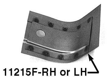 Repair Panel - Forward Trunk Body Mount - LH - 1 Per car