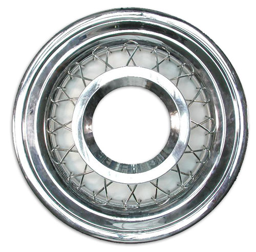 Hubcap - Wire Basket With 