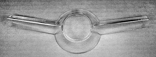 Horn Ring Plastic - Clear - 55 - 1 Per car