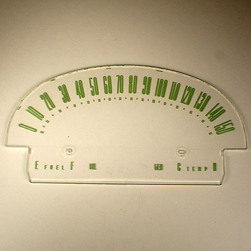 Dial - Speedo Face - Recessed Numbers - 55/56 - 1 Per car