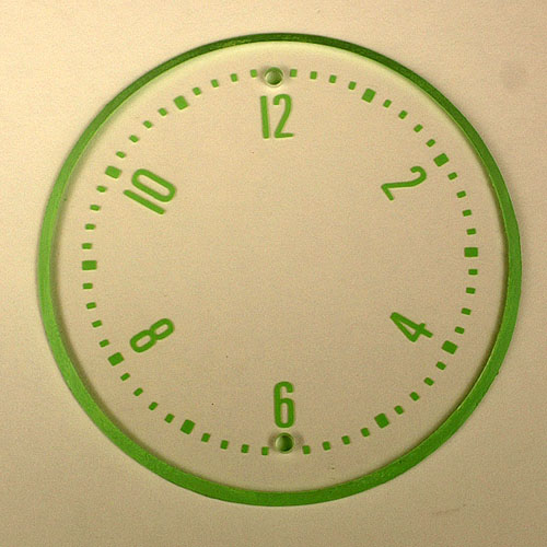 Clock Face - Not Recessed - 55/56 - 1 Per car