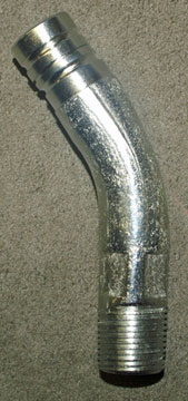 Elbow - Heater Hose to Water Pump - 1 Per car