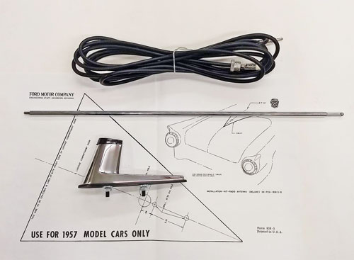 Antenna - Removable - Rear Deck Mount 57 - 1 Per car