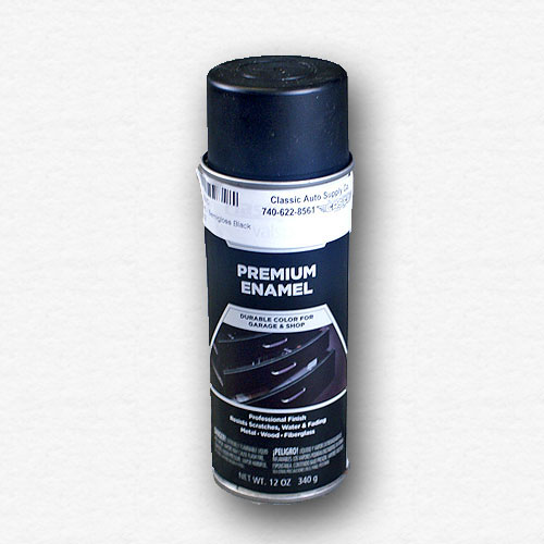 Paint - Semigloss Black - 1 Per car