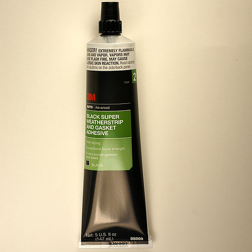 Contact Adhesive - Black - Order 2 Per car