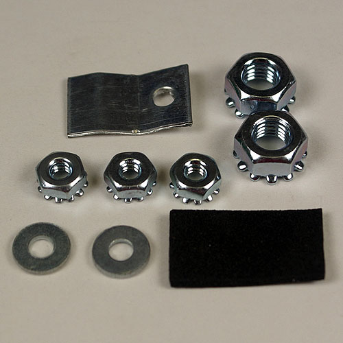 Install Kit - 57 Trunk Handle to Insert & Deck Lid - Without Wedge Washers - 1 Per car