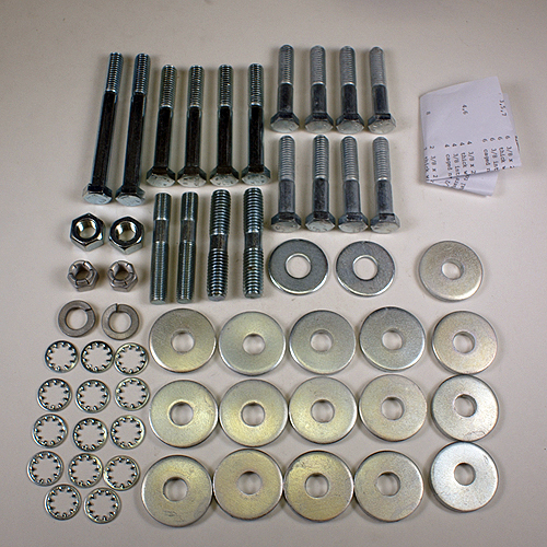 Install Kit - Body to Frame Without J-Nuts - 57 - 1 Per car