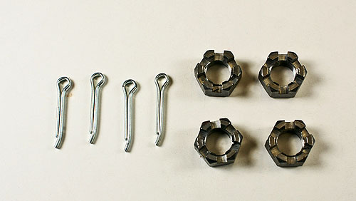 Inst Kit - Tie Rod Ends Nuts & Cotter Pins - 1 Per car