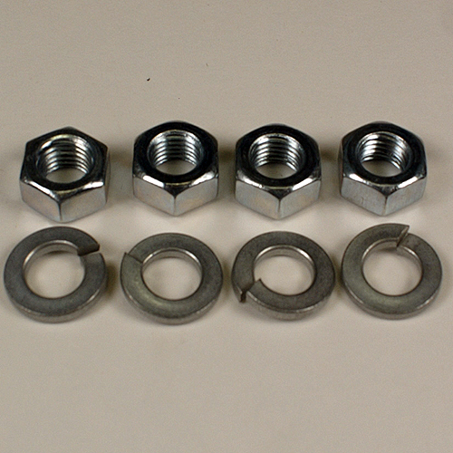 Install Kit - U Joint U Bolts - Nuts & Washers - 56/57 - Order 2 Per car