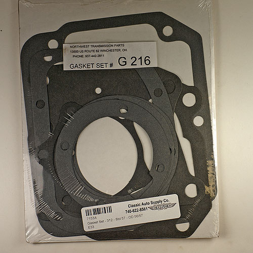 Gasket Set - 312 - Standard 57 - OverDrive 56/57 - 1 Per car