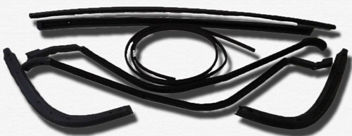 Hardtop Weatherstrip Kit 55 and Early 56