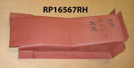 Floor Brace - Rear - RH - 56/57 - 1 Per car