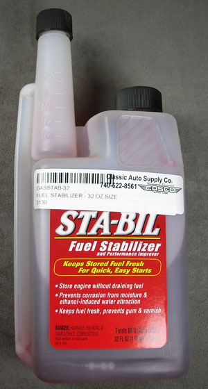 Fuel Stabilizer - 32 Oz Size